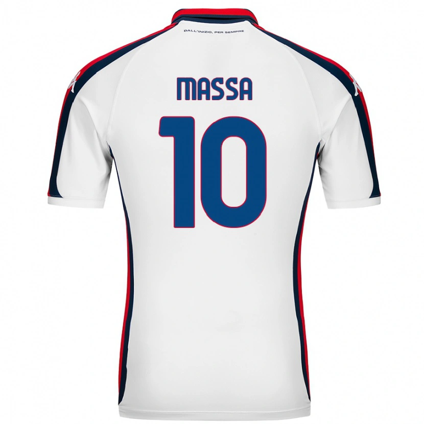 Danxen Dámské Alessandra Massa #10 Bílý Daleko Hráčské Dresy 2024/25 Dres