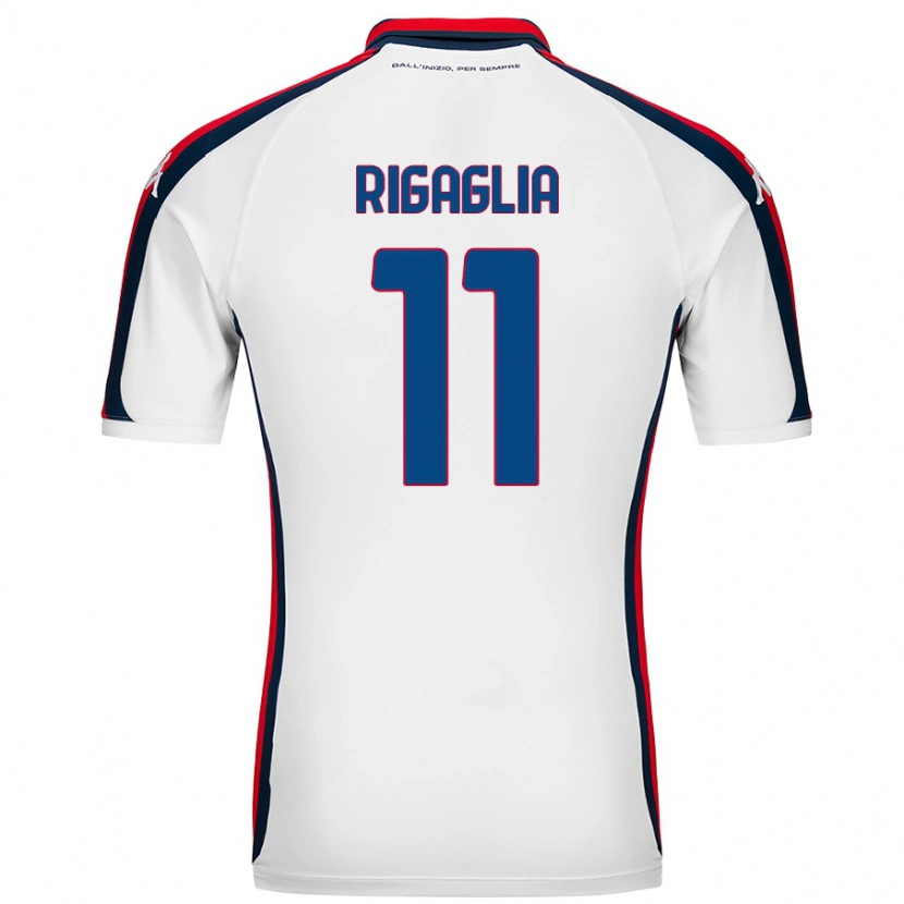 Danxen Dámské Alison Rigaglia #11 Bílý Daleko Hráčské Dresy 2024/25 Dres