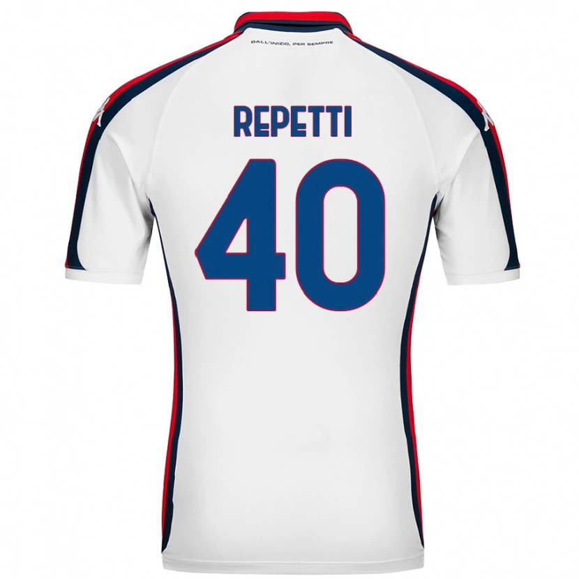 Danxen Dámské Chiara Repetti #40 Bílý Daleko Hráčské Dresy 2024/25 Dres