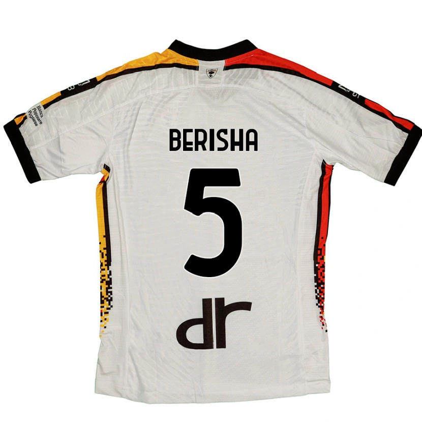 Danxen Dámské Medon Berisha #5 Bílá Černá Daleko Hráčské Dresy 2024/25 Dres