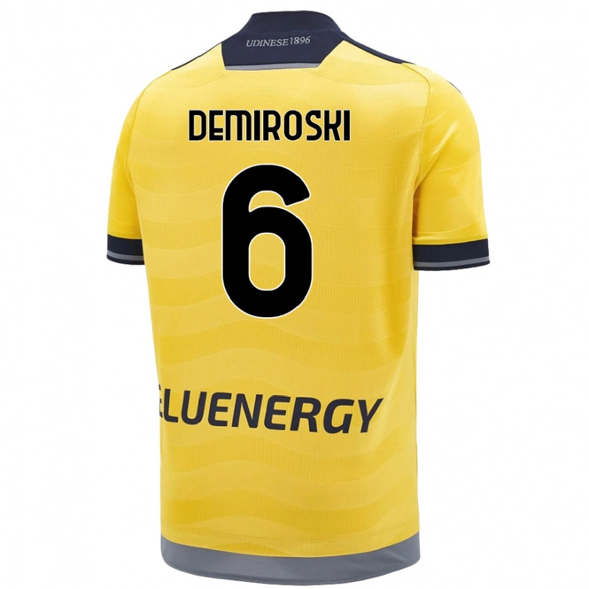 Danxen Dámské Shenol Demiroski #6 Zlatý Daleko Hráčské Dresy 2024/25 Dres