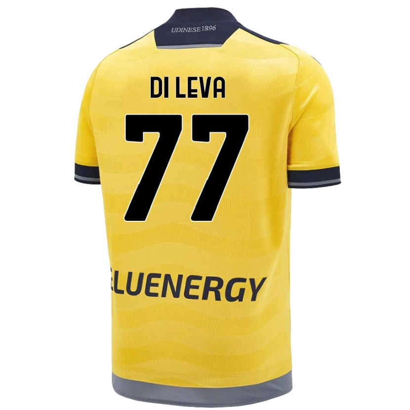 Danxen Dámské Vincenzo Di Leva #77 Zlatý Daleko Hráčské Dresy 2024/25 Dres