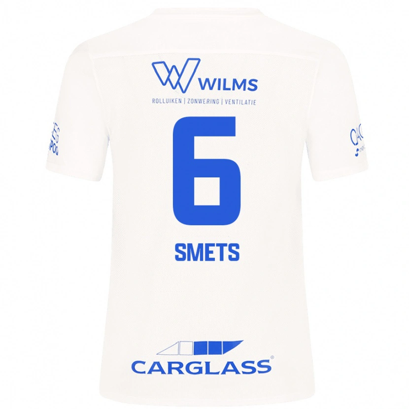 Danxen Dámské Matte Smets #6 Bílý Daleko Hráčské Dresy 2024/25 Dres