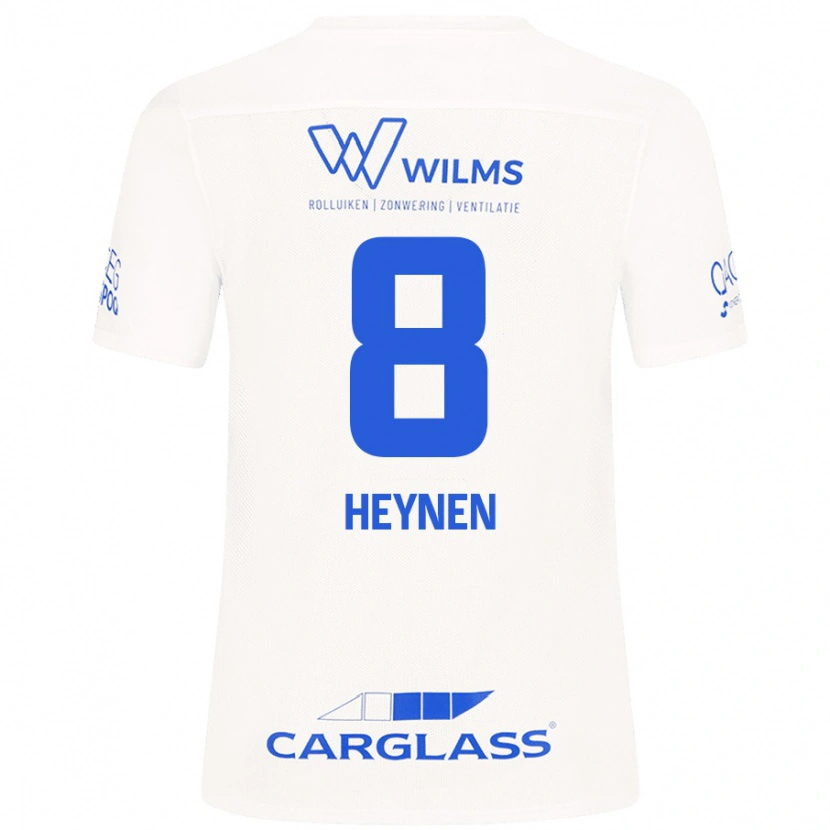 Danxen Dámské Bryan Heynen #8 Bílý Daleko Hráčské Dresy 2024/25 Dres