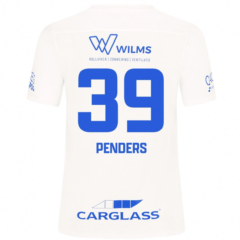 Danxen Dámské Mike Penders #39 Bílý Daleko Hráčské Dresy 2024/25 Dres