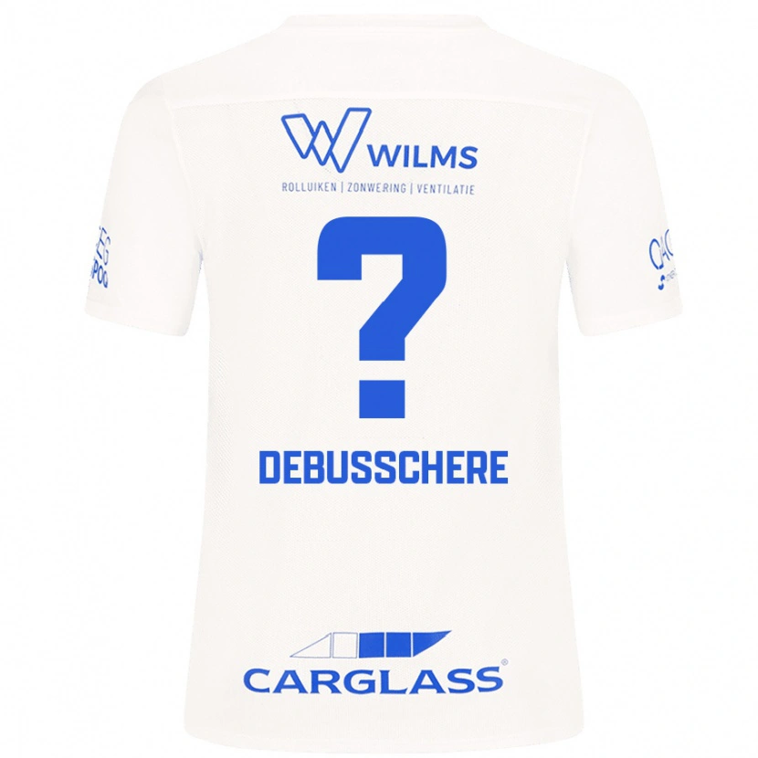 Danxen Dámské Vic Debusschere #0 Bílý Daleko Hráčské Dresy 2024/25 Dres