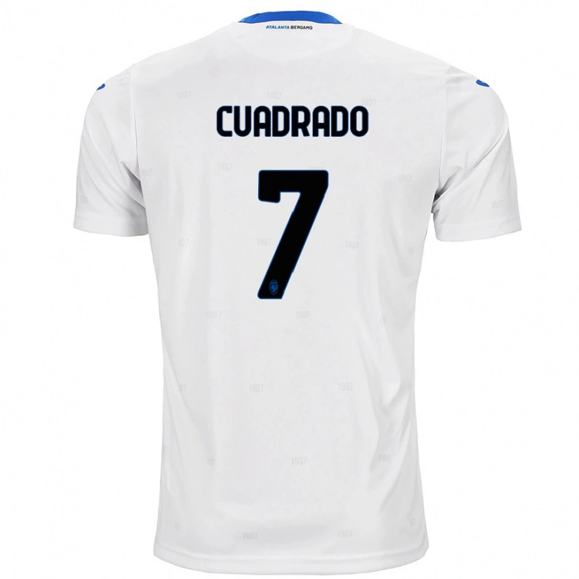 Danxen Dětské Juan Cuadrado #7 Bílý Daleko Hráčské Dresy 2024/25 Dres