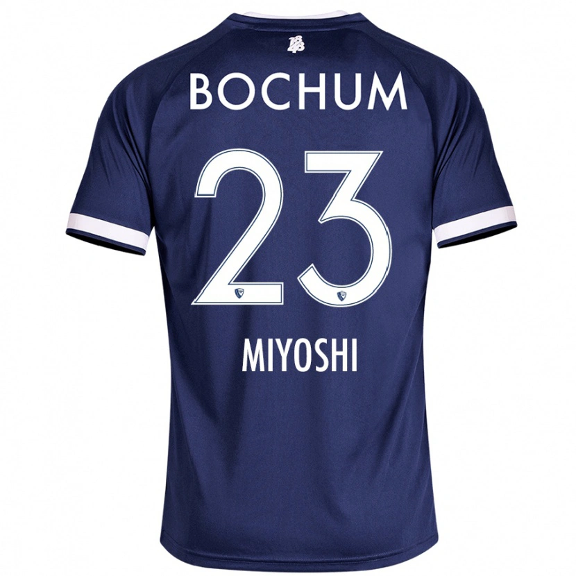 Danxen Dětské Koji Miyoshi #23 Tmavě Modrá Domů Hráčské Dresy 2024/25 Dres